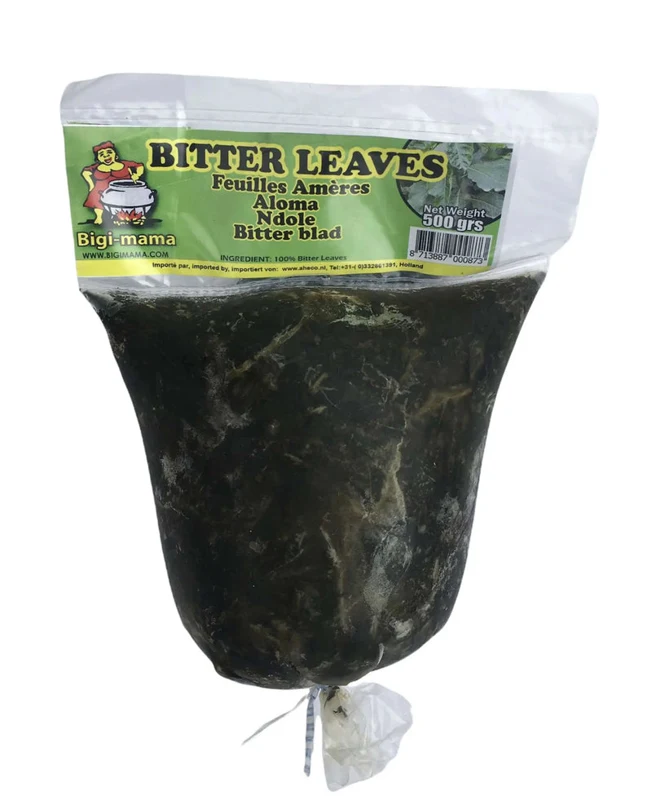 Frozen bitter leaves (ndole), 500 g