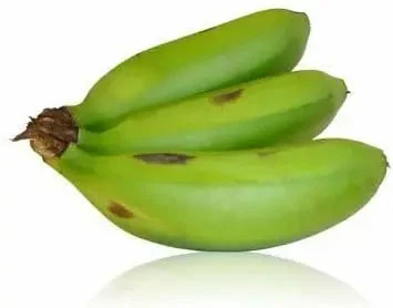 Green cooking bananas (matoke), 1 kg