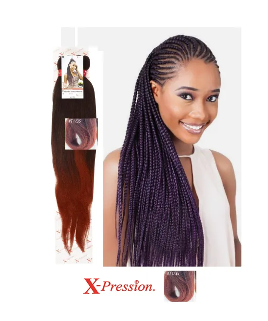 Xpression Lagos Braid – Pre stretched Col T1 /35, 1 item / set