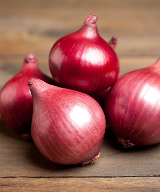 Fresh Red Onion Pack of 4, Pack of 4