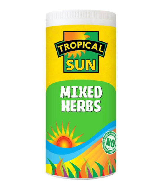 Mixed Herbs – Tropical Sun 100g (Small Tub), 100g
