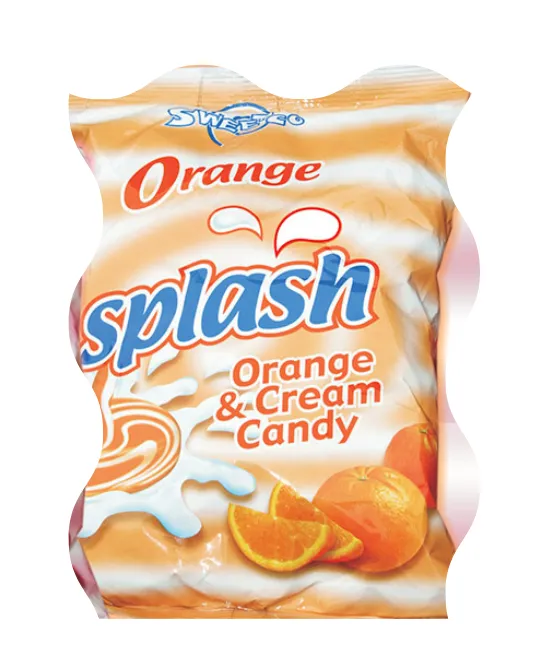 Sweetco Pop Up Orange & Cream Lollipop x 50, Pack of 50