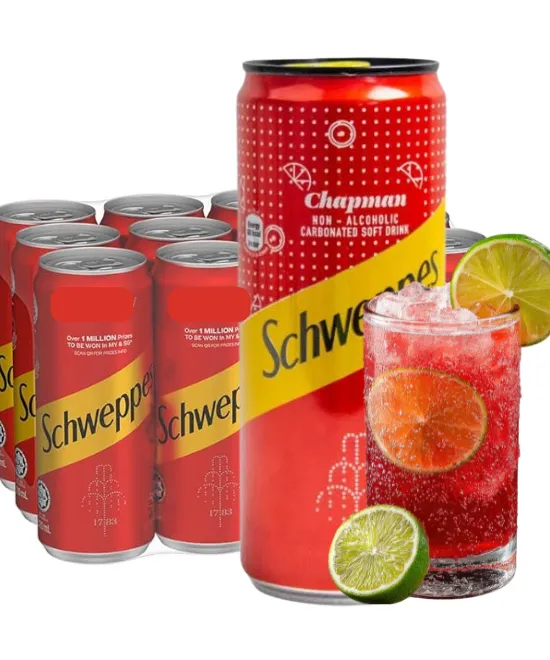 Schweppes Chapman – Can x 6, Pack of 6