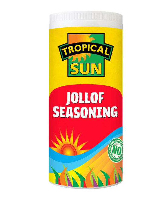 Jollof Seasoning – Tropical Sun 100g (Small Tub), 100g
