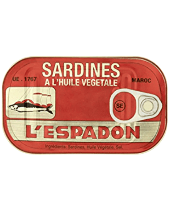Lespadon Sardine In Vegetable Oil – PACK OF 3, Pack of 3