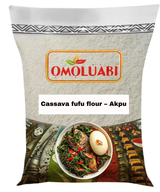 Cassava fufu flour – Akpu 4kg, 4kg