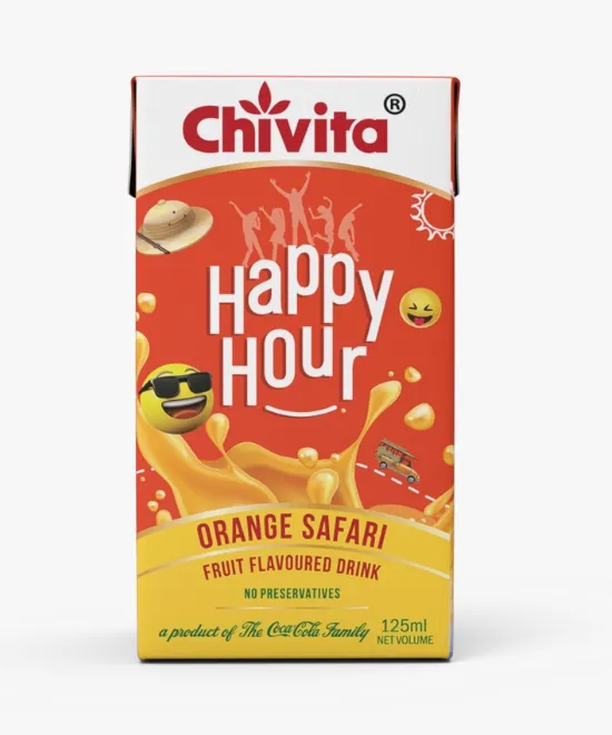 Chivita happy hour 125Ml Pack of 24, 24 × 125Ml