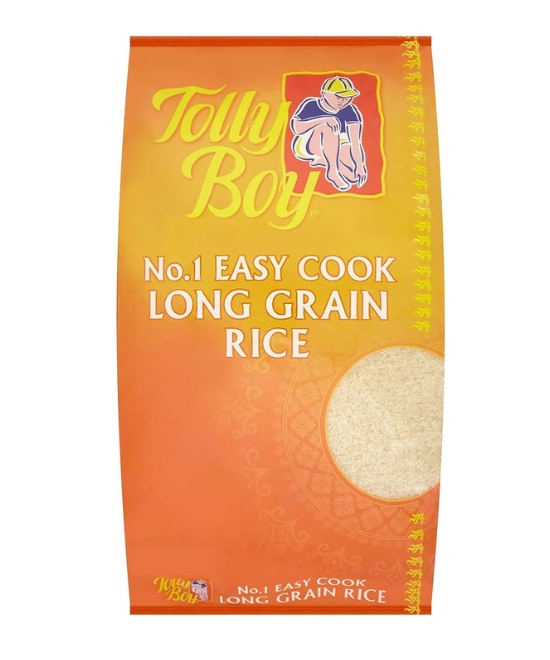 Tolly Boy Easy Cook Rice 20kg, 20kg