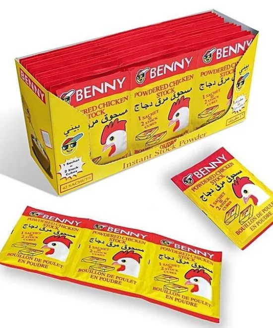 Benny Chicken seasoning 17G x 6 sachets, 6 × 17G