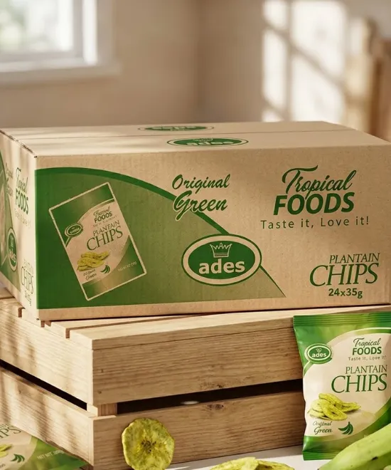 Ades Chips Green Box of 24, Pack of 24