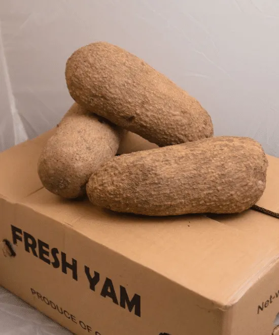 Yam – Puna/White Half Box – 8.5kg Net Weight, 8.5kg