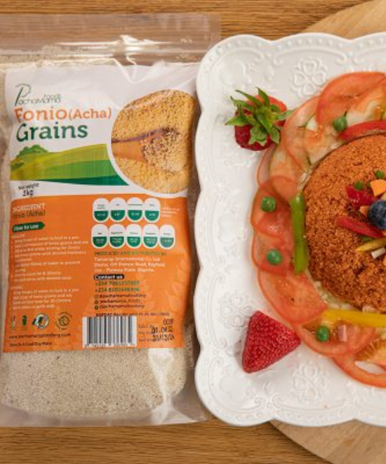 Fonio Acha Grain – PachaMama Foods 1kg, 1kg