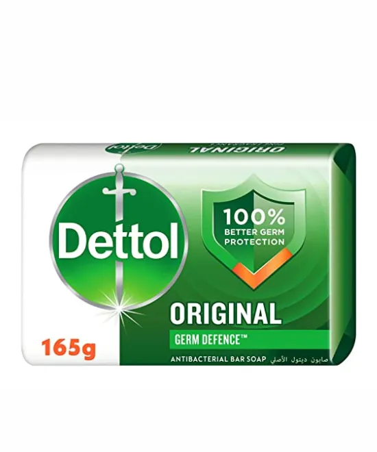 Dettol ORIGINAL Antibacterial Soap 70g Pack of 6, 6 × 70g