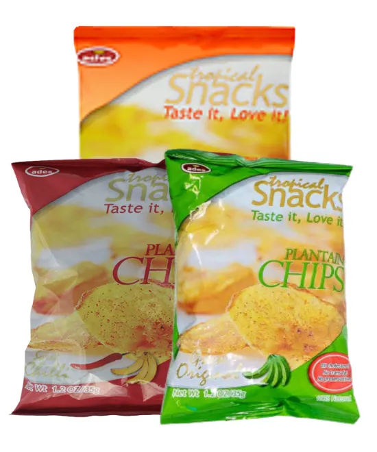 Ades Plantain Chips Mixed x 12, Pack of 12