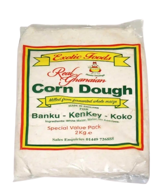 Corn Dough – Ghanian – Exotic Foods 2kg, 2kg