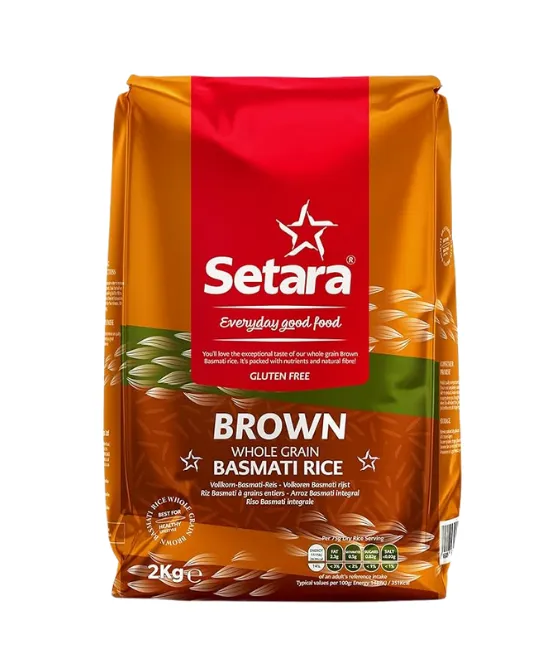 Setara Brown Whole Grain Basmati Rice 5kg, 5kg