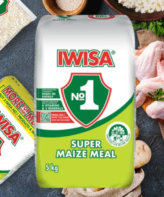 Iwisa Maize Meal 1kg, 1kg