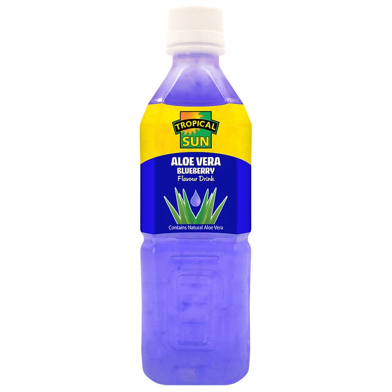Tropical Sun Aloe Vera Blueberry Drink, 500 ml